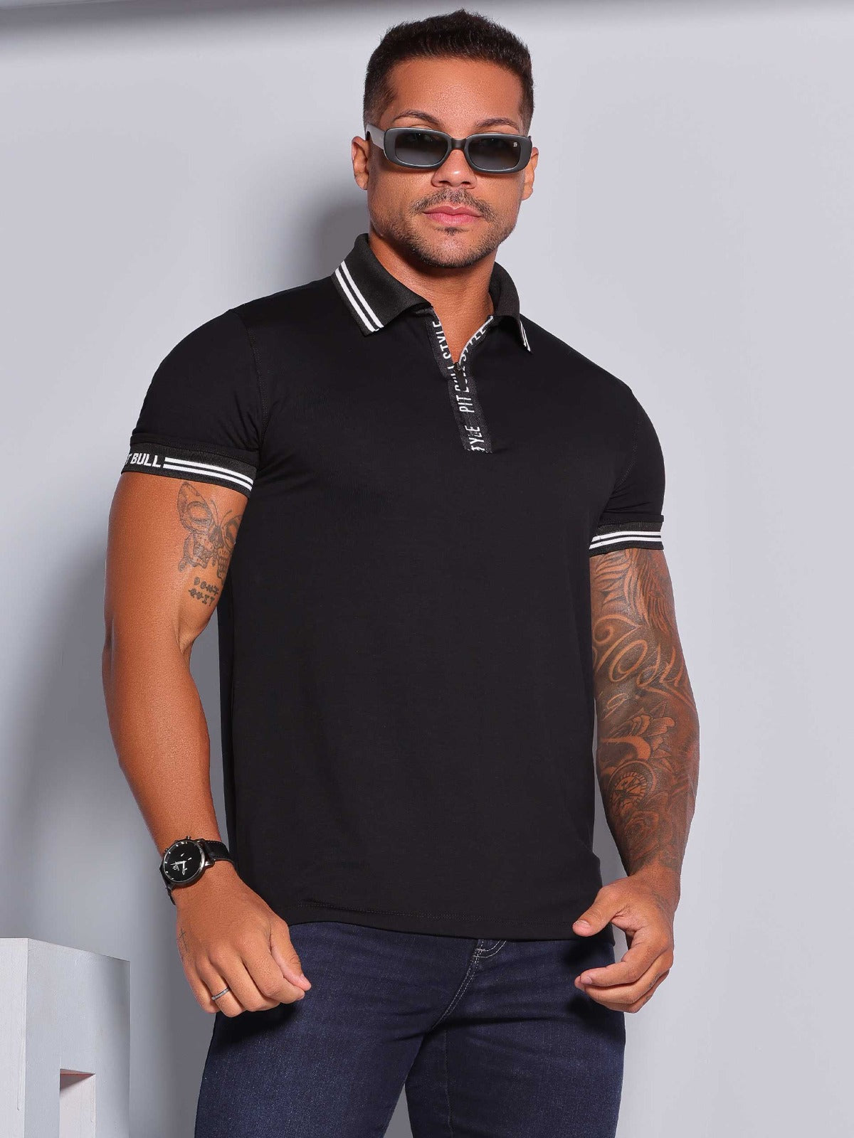 Camisa polo pit sales bull