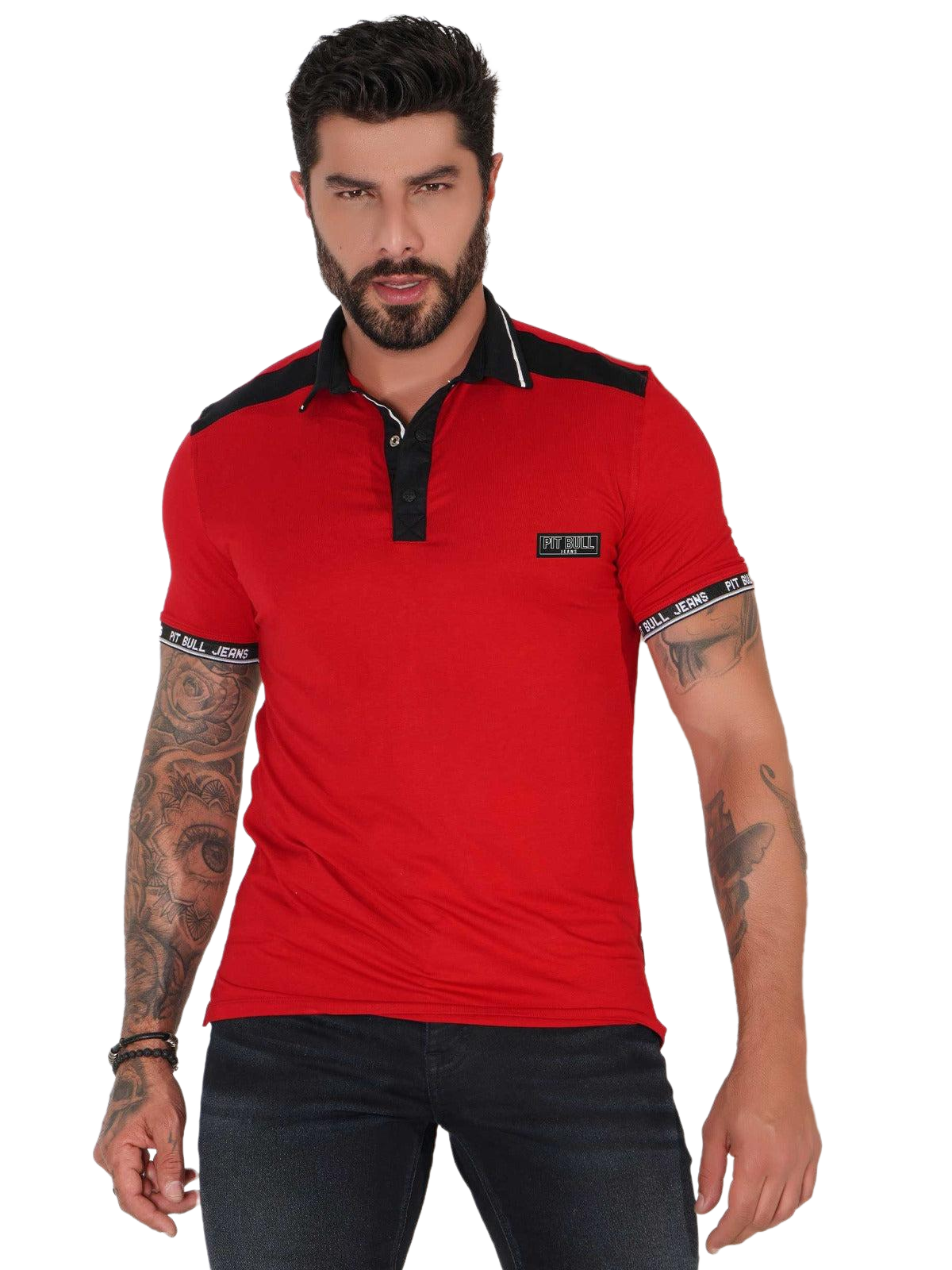 Camisa Polo Masculina Pit Bull Jeans 79249