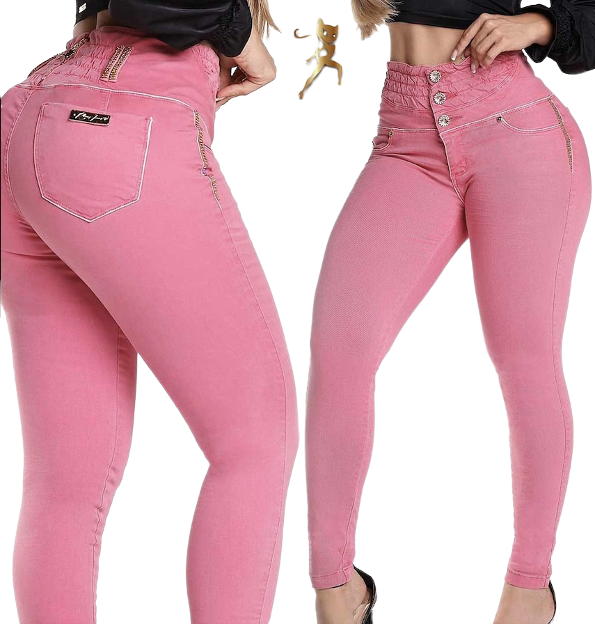 Pantalones Rhero Mujer Talle Alto 56282