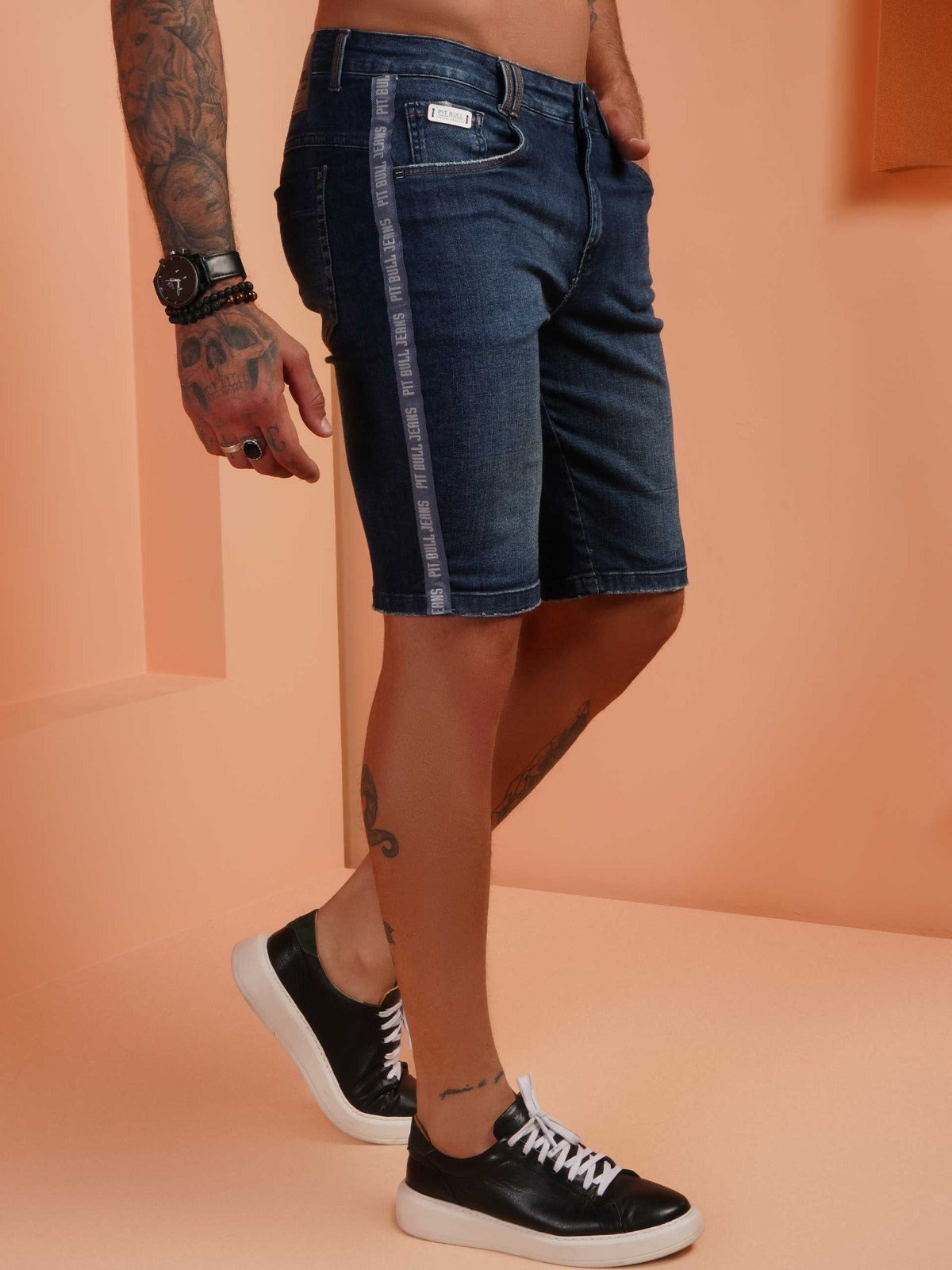 Shorts Jeans Masculino Pit Bull 62597