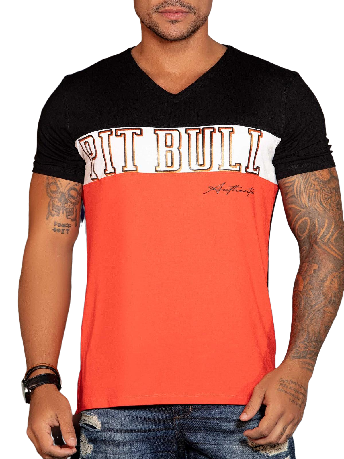 Camiseta Hombre Pit Bull Jeans 79498