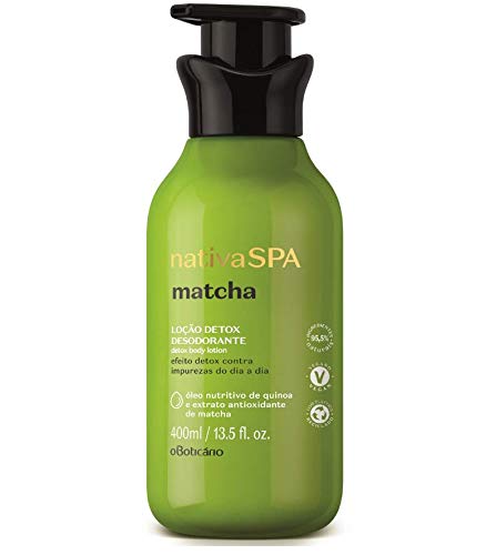 O Boticário Nativa Spa Matcha Loção Corporal Hidratante Feminina