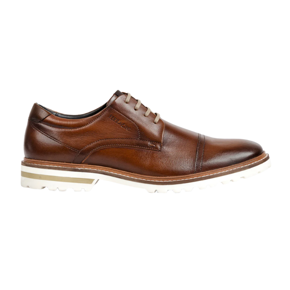 Zapatos casuales de cuero para hombre Ferracini Cincy 3401