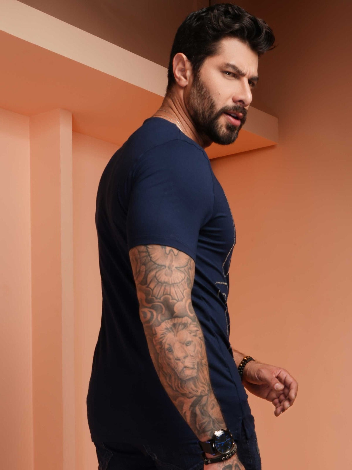 Camiseta masculina Pit Bull Jeans 79221