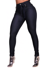 Rhero Pantalones vaqueros de talle alto para mujer 56614