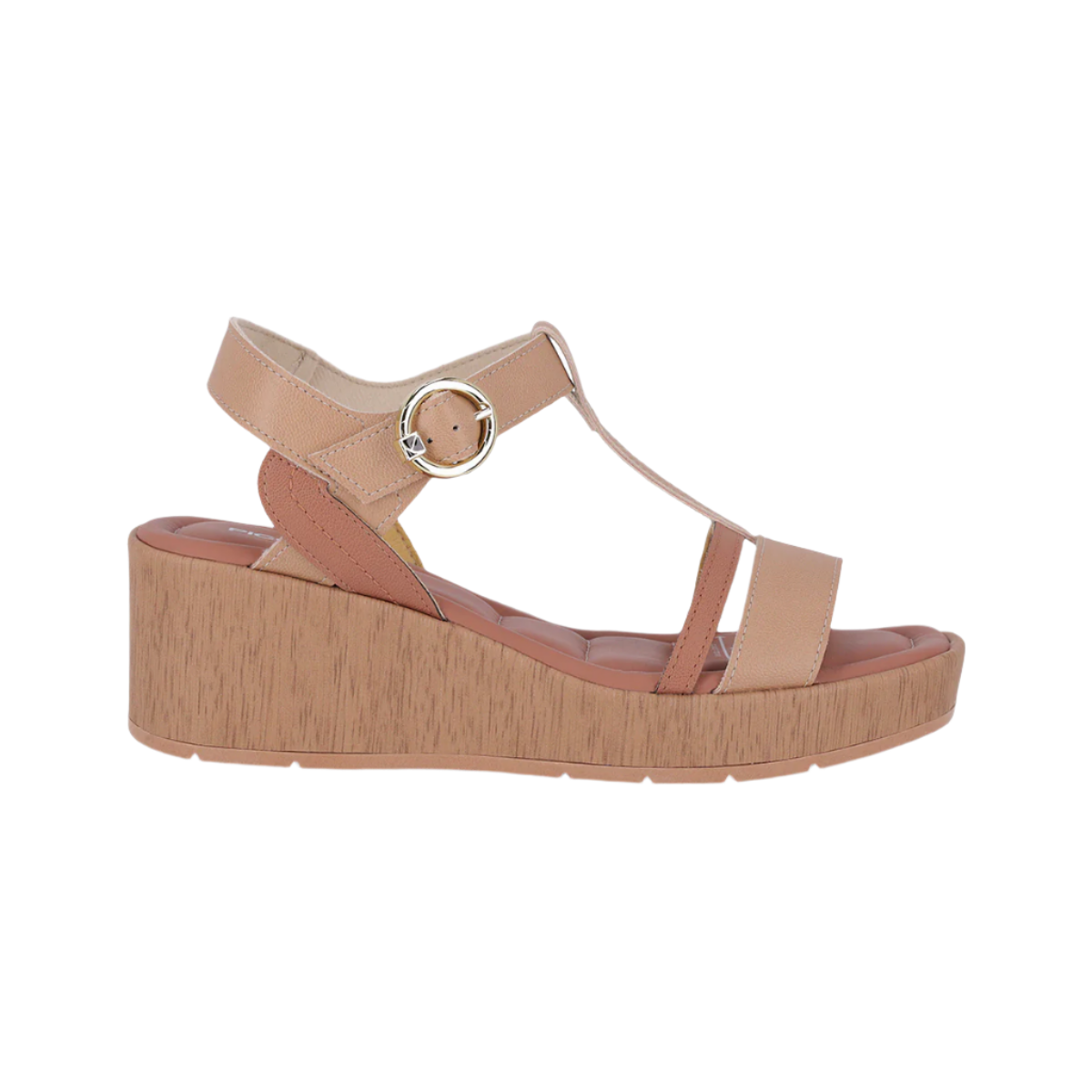 Sandália plataforma feminina Piccadilly Wedge 580009