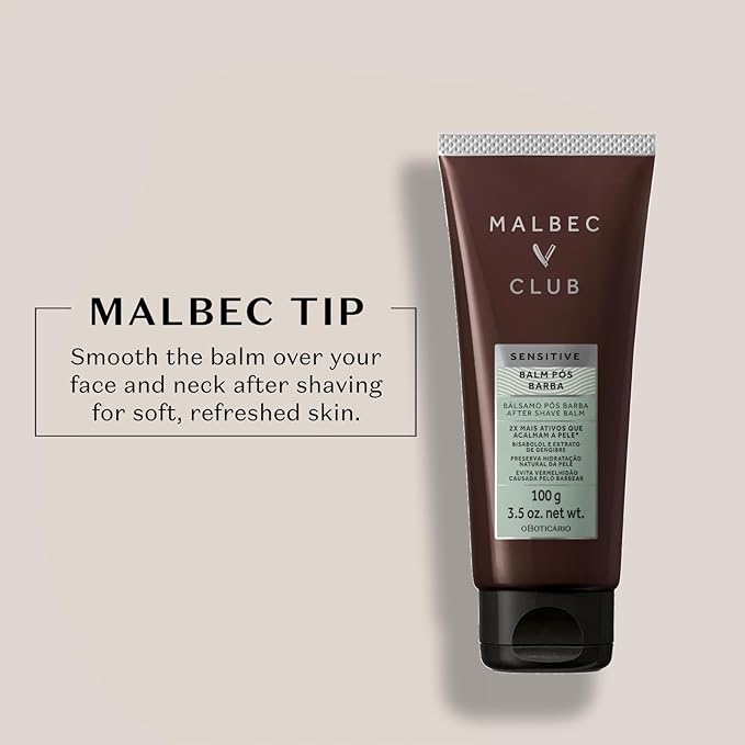 O Boticario Malbec Club Men's Balm After Shave