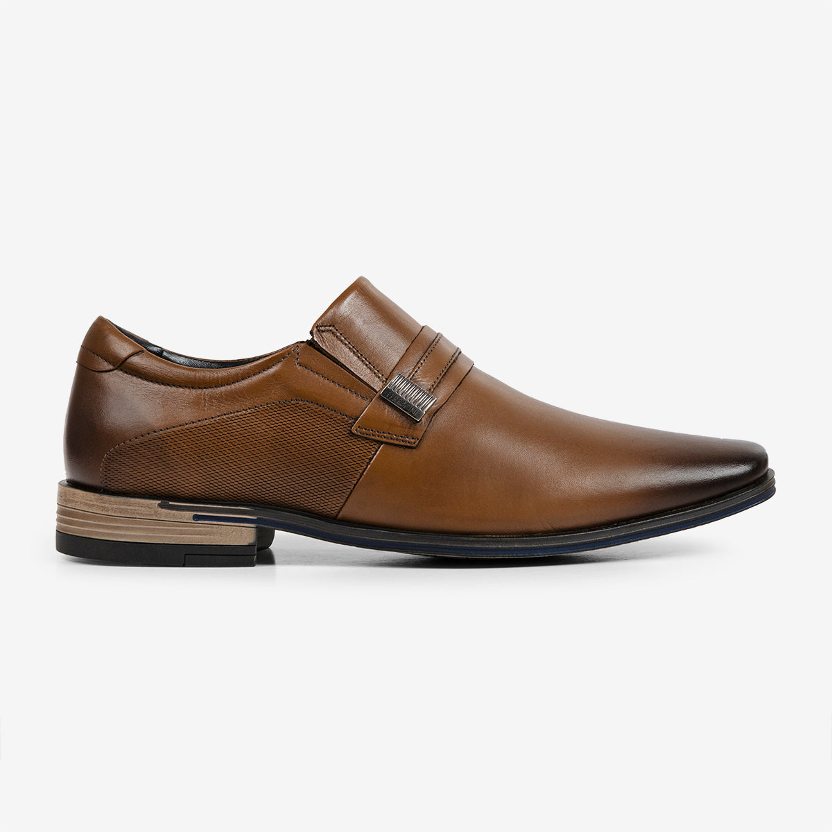 Ferracini Porto Sapatos Masculinos de Couro Slip-On 6208