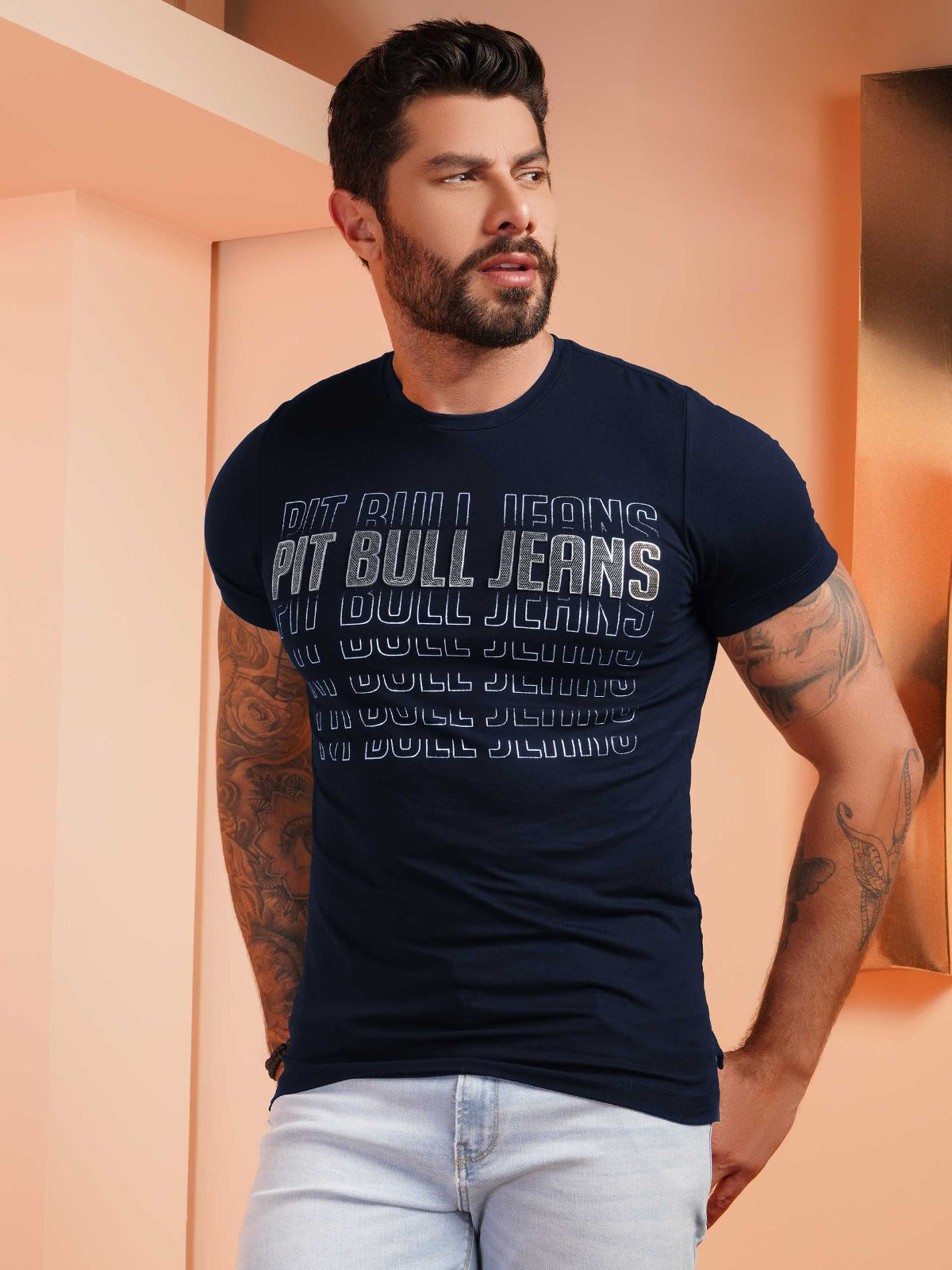 Pit Bull Jeans Men's T-Shirt 79228