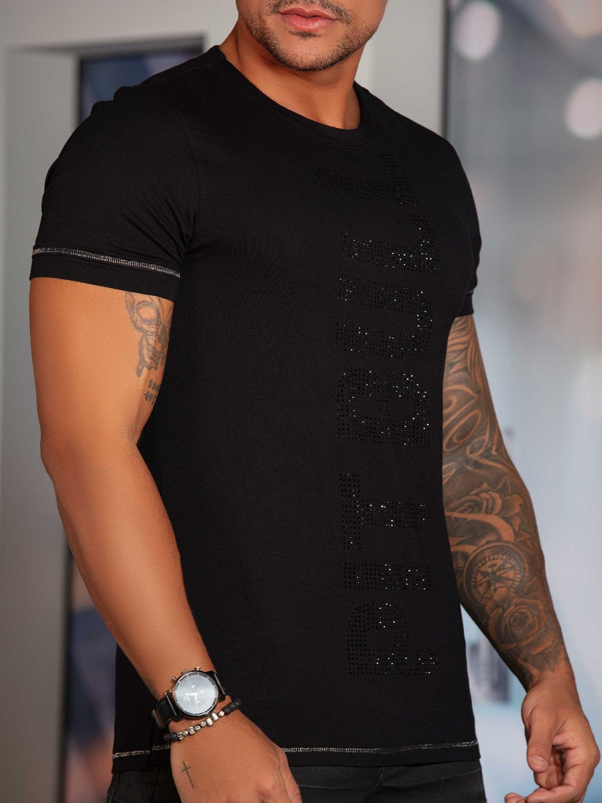 Camiseta Hombre Pit Bull Jeans 79281