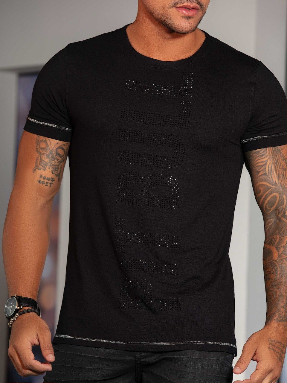 Camiseta Hombre Pit Bull Jeans 79281