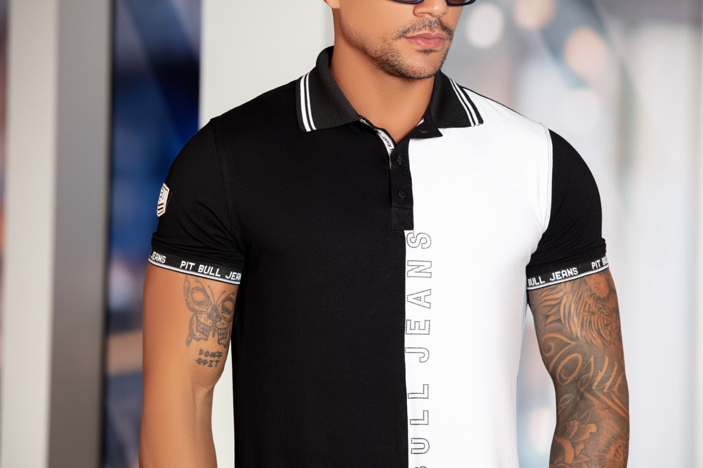 Camisa Polo Masculina Pit Bull Jeans 79501