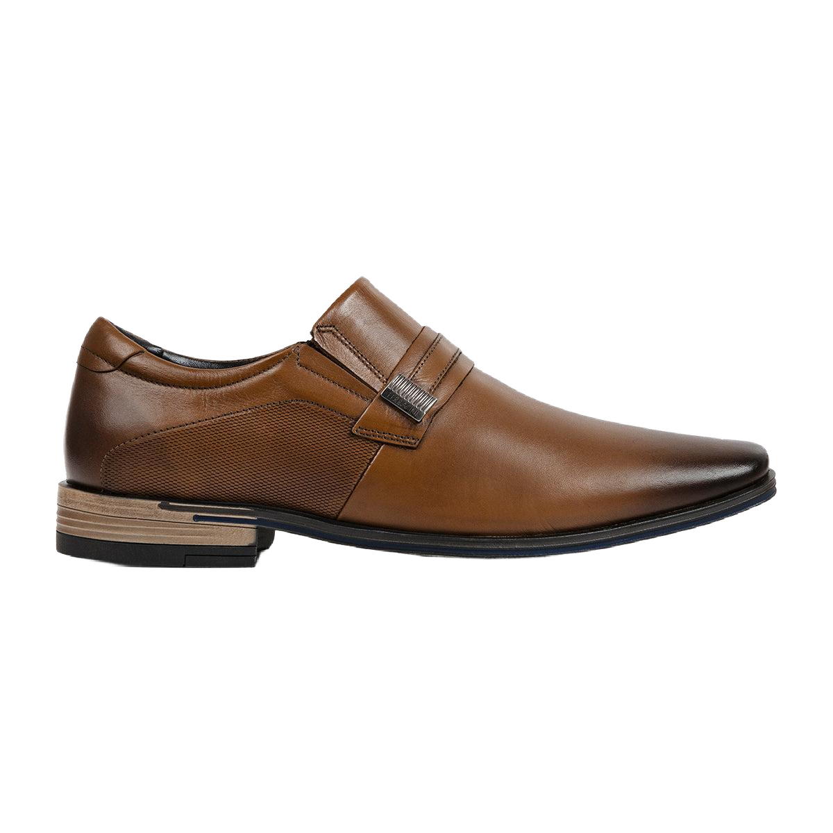 Ferracini Porto Sapatos Masculinos de Couro Slip-On 6208