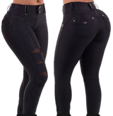 Pit Bull Jeans Low Rise Ripped Women's Pants 23050