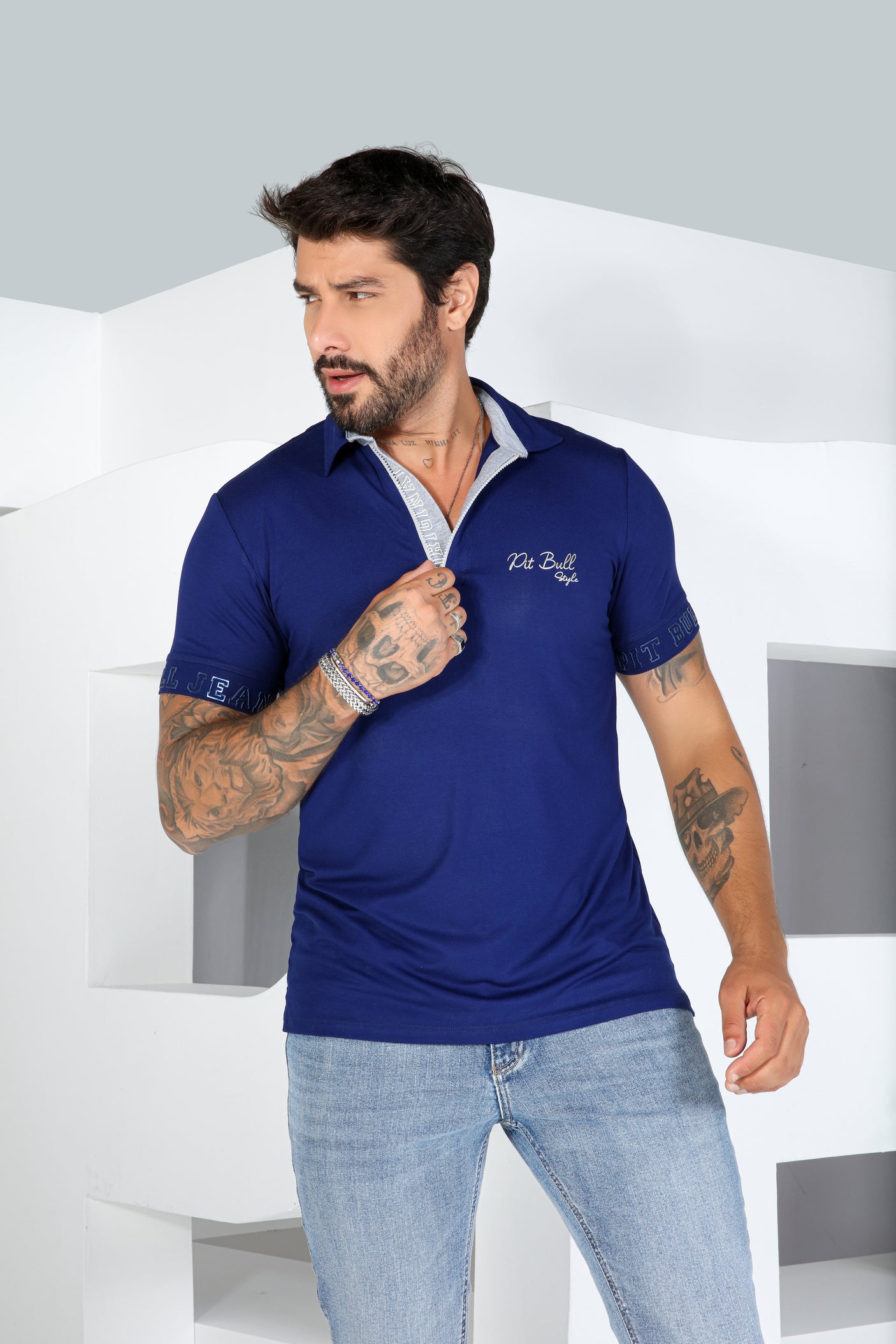 Polo de hombre Pit Bull Jeans 41252