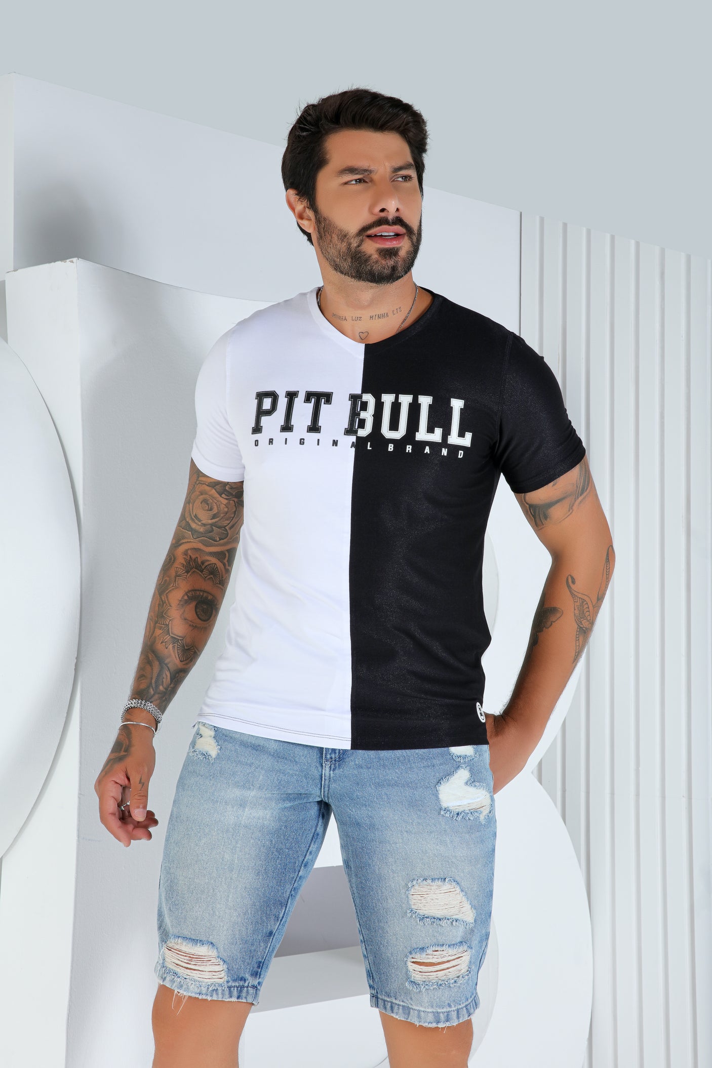 Camiseta de hombre Pit Bull Jeans 81002