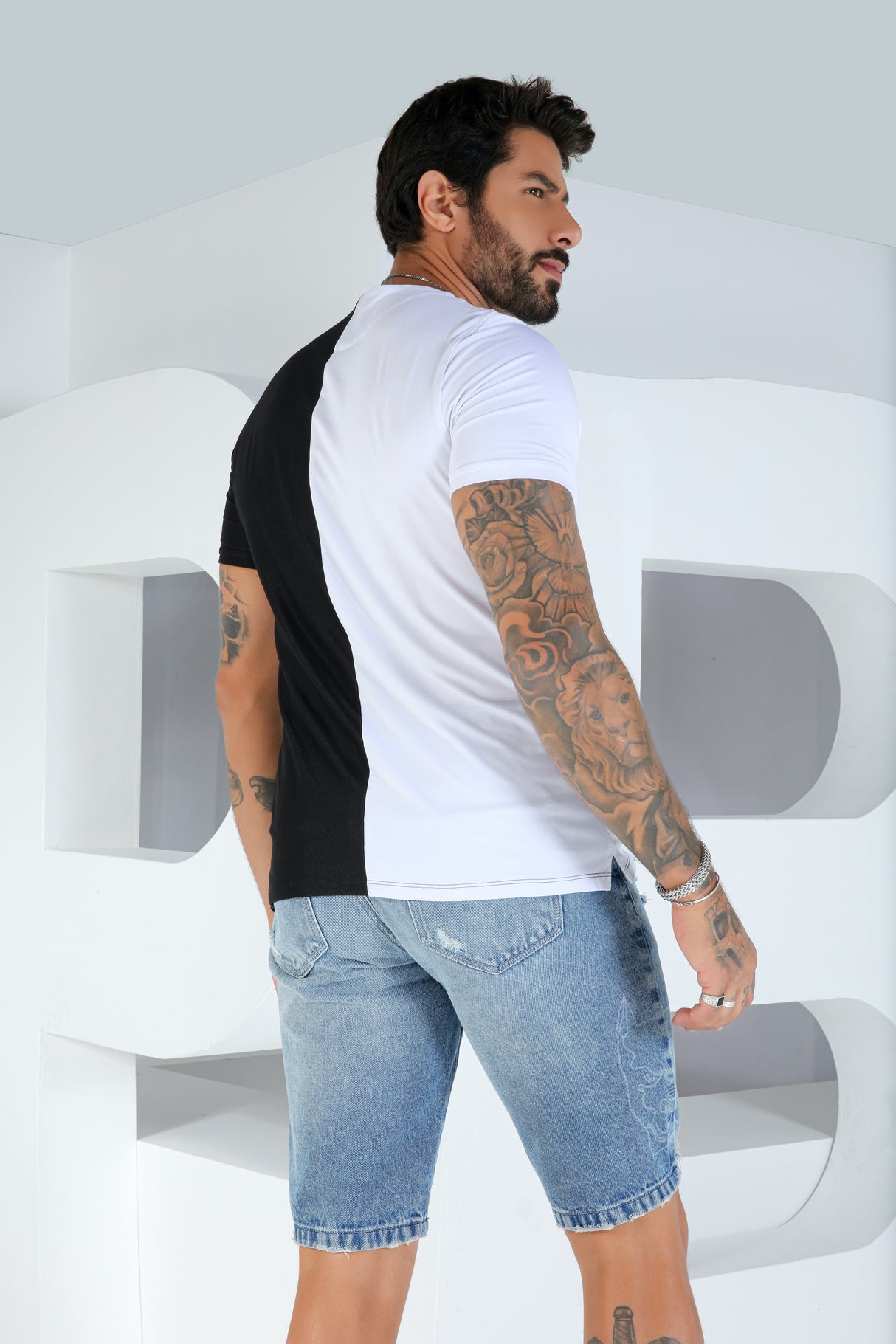 Camiseta Masculina Pit Bull Jeans 81002