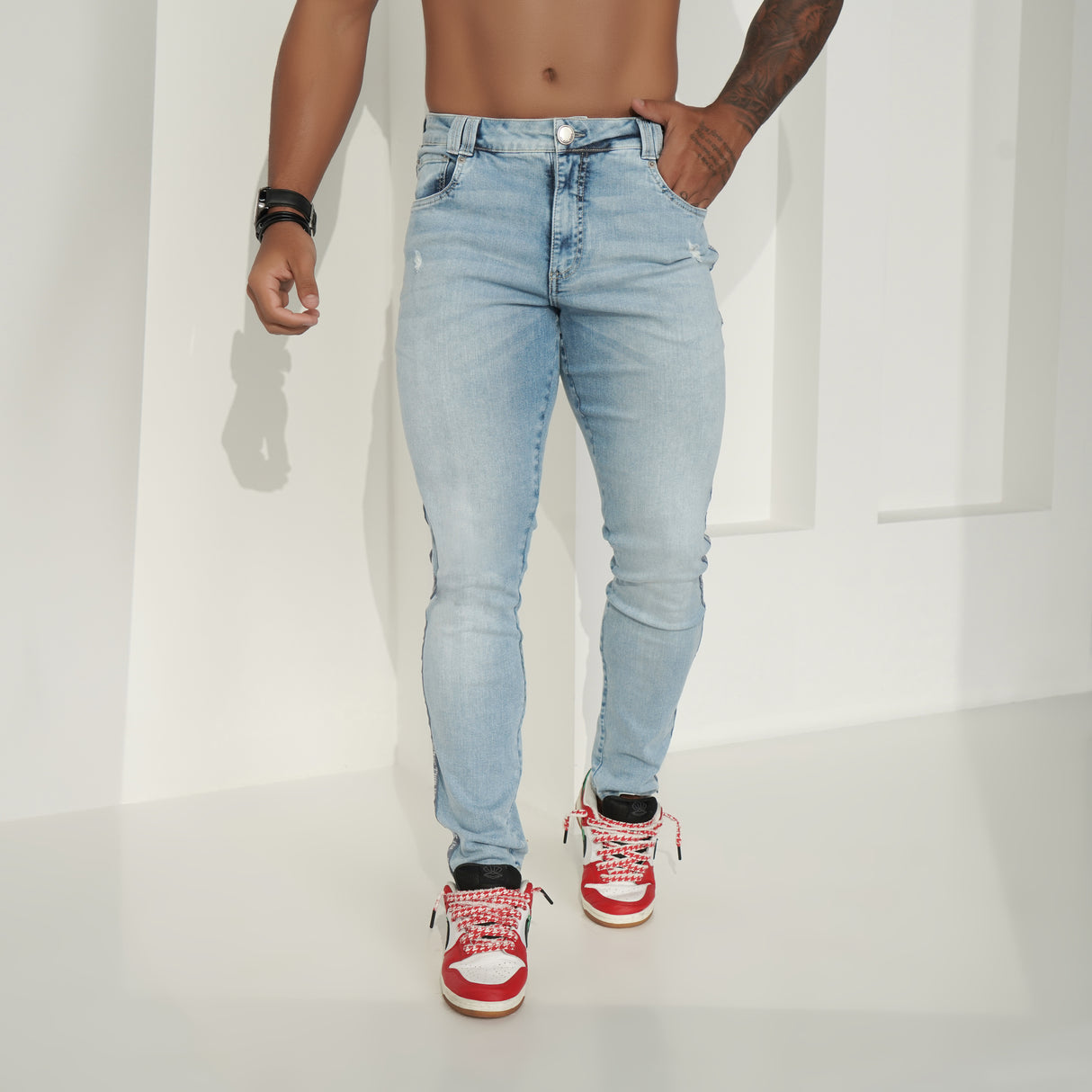 CALÇA JEANS PIT BULL HOMEM 80487