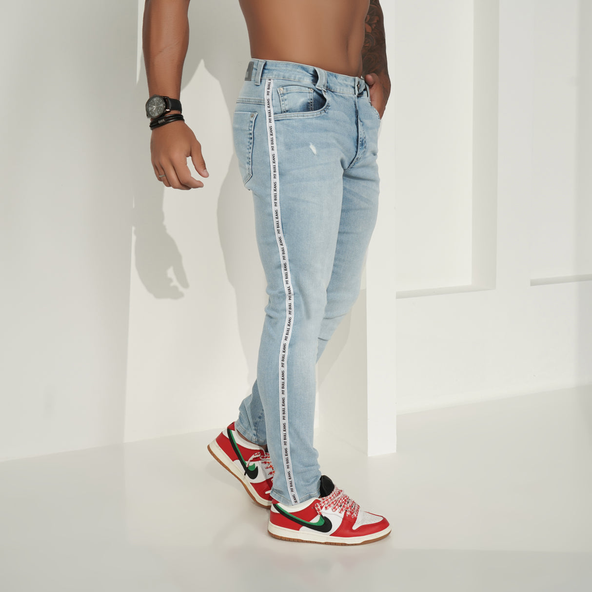 CALÇA JEANS PIT BULL HOMEM 80487