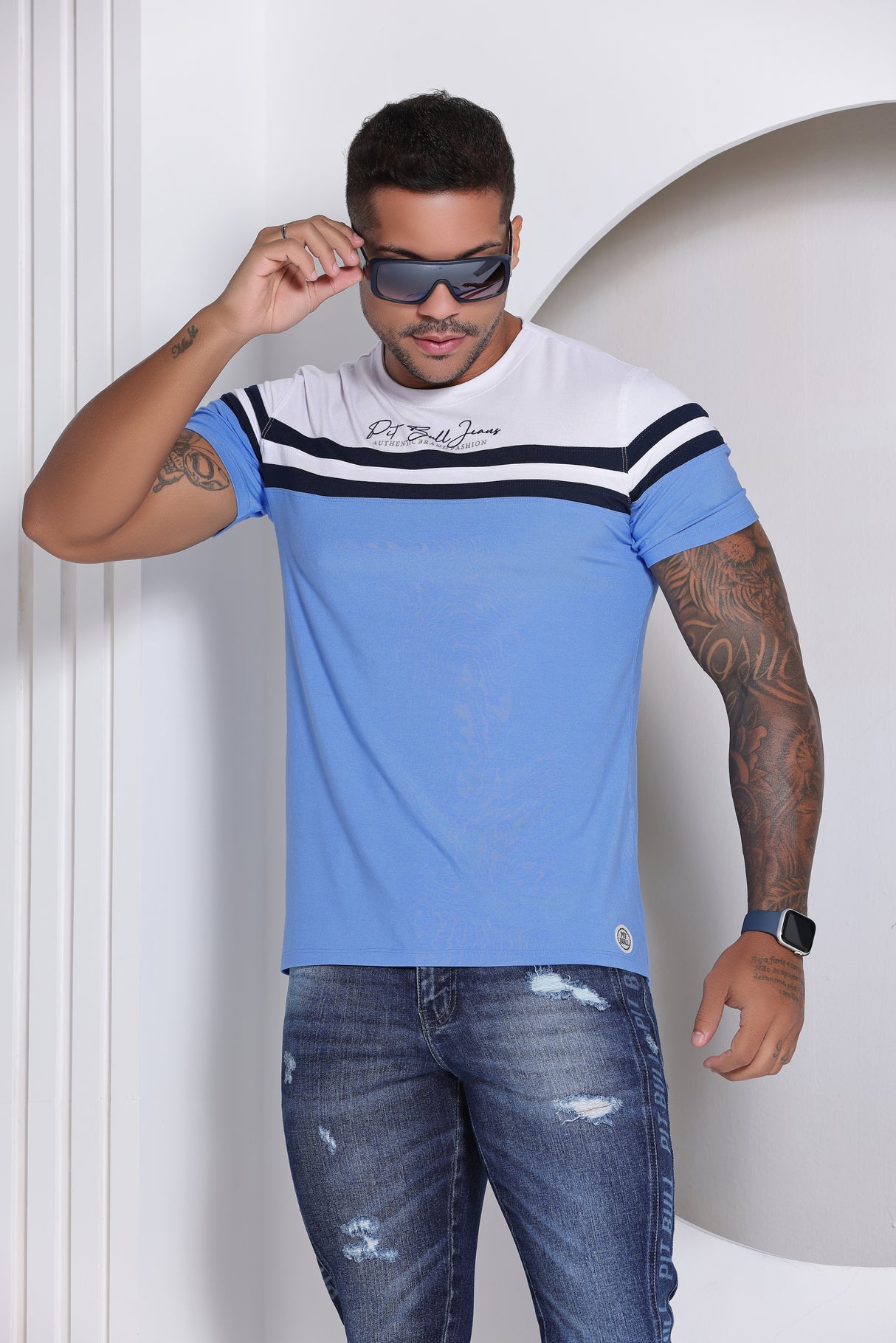 PIT BULL JEANS MEN'S T SHIRT 81604