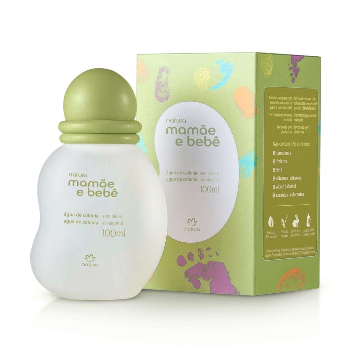 Natura Mom & Baby Kids Eau de Cologne Alcohol Free