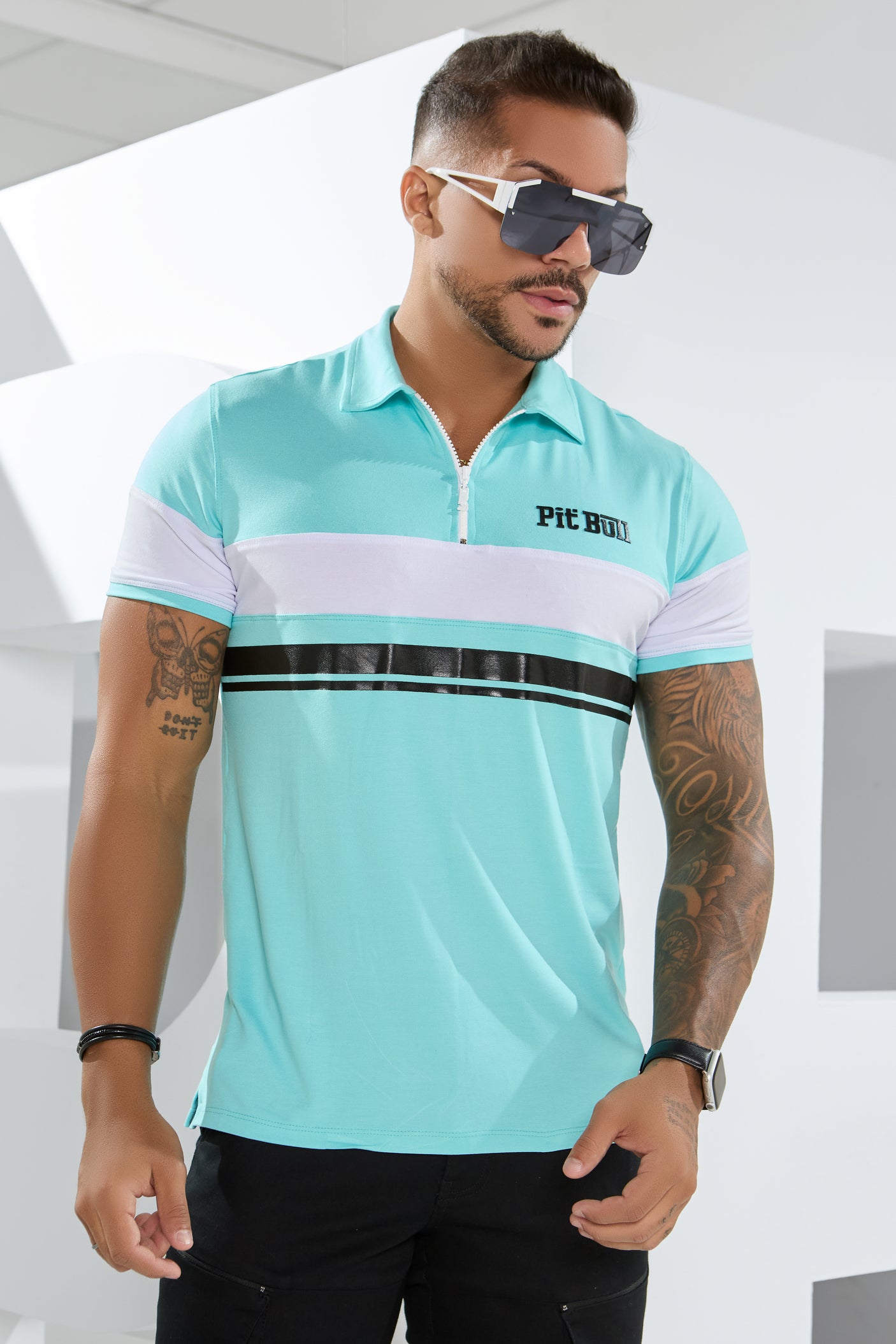 Pit Bull Jeans Men's Polo Shirt 81812