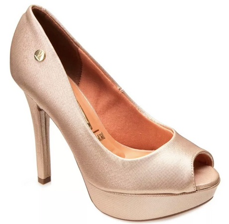 Sapato feminino Vizzano Peep Toe 1830