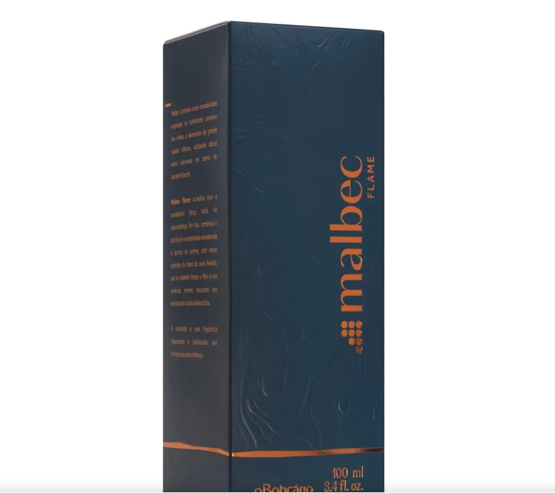 O Boticario Malbec Flame Men's Eau de Toilette Spray