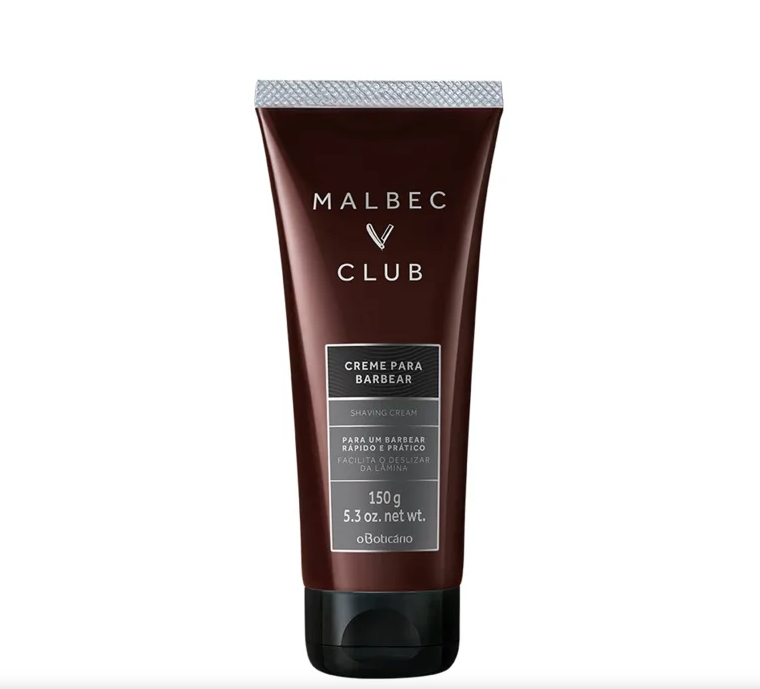 O Boticario Malbec Club Men's Shaving Cream