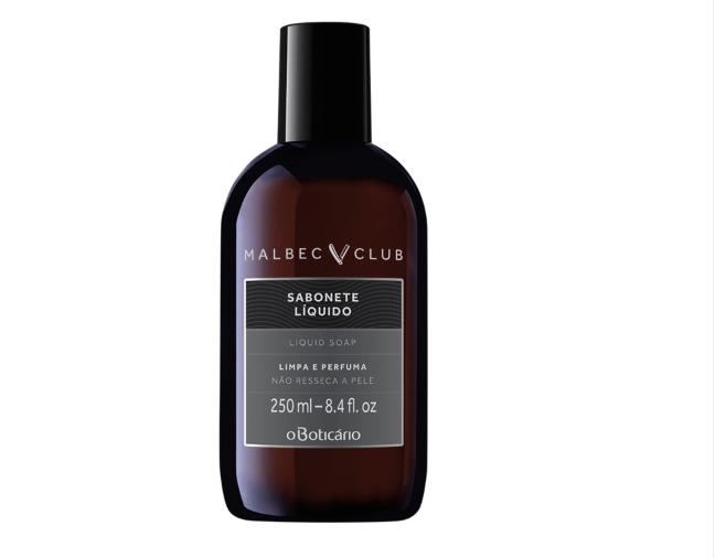 O Boticario Malbec Club Men's Liquid Soap