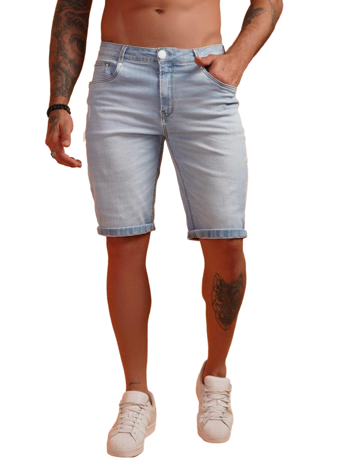 Pit Bull Jeans Men's Jeans Shorts 68968