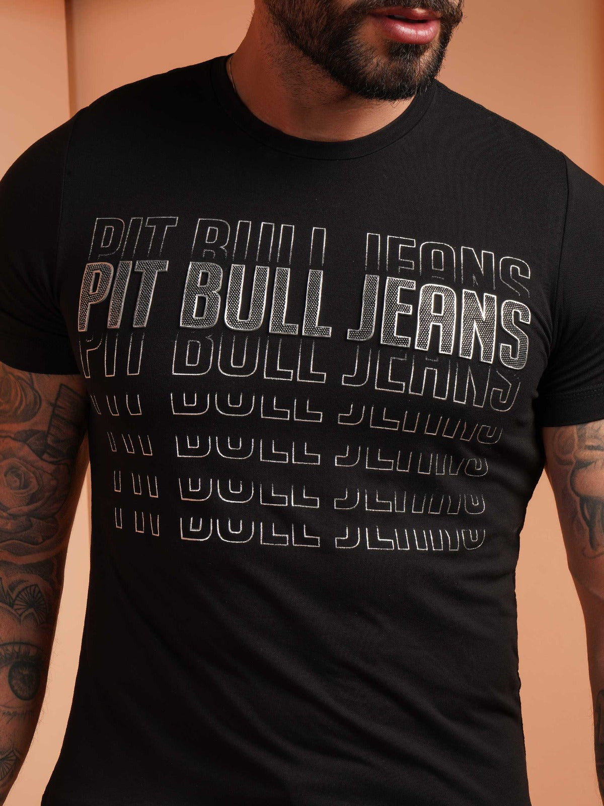 Camiseta Hombre Pit Bull Jeans 79228