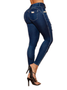 Pit Bull Jeans Pantalones vaqueros rasgados de talle alto para mujer con levantamiento de glúteos 65237