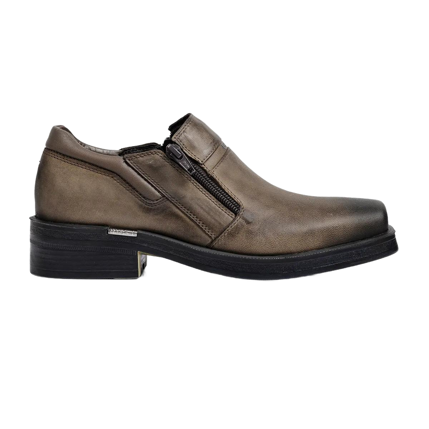 Zapato sin cordones de piel con cremallera Urban Way para hombre de Ferracini 6629