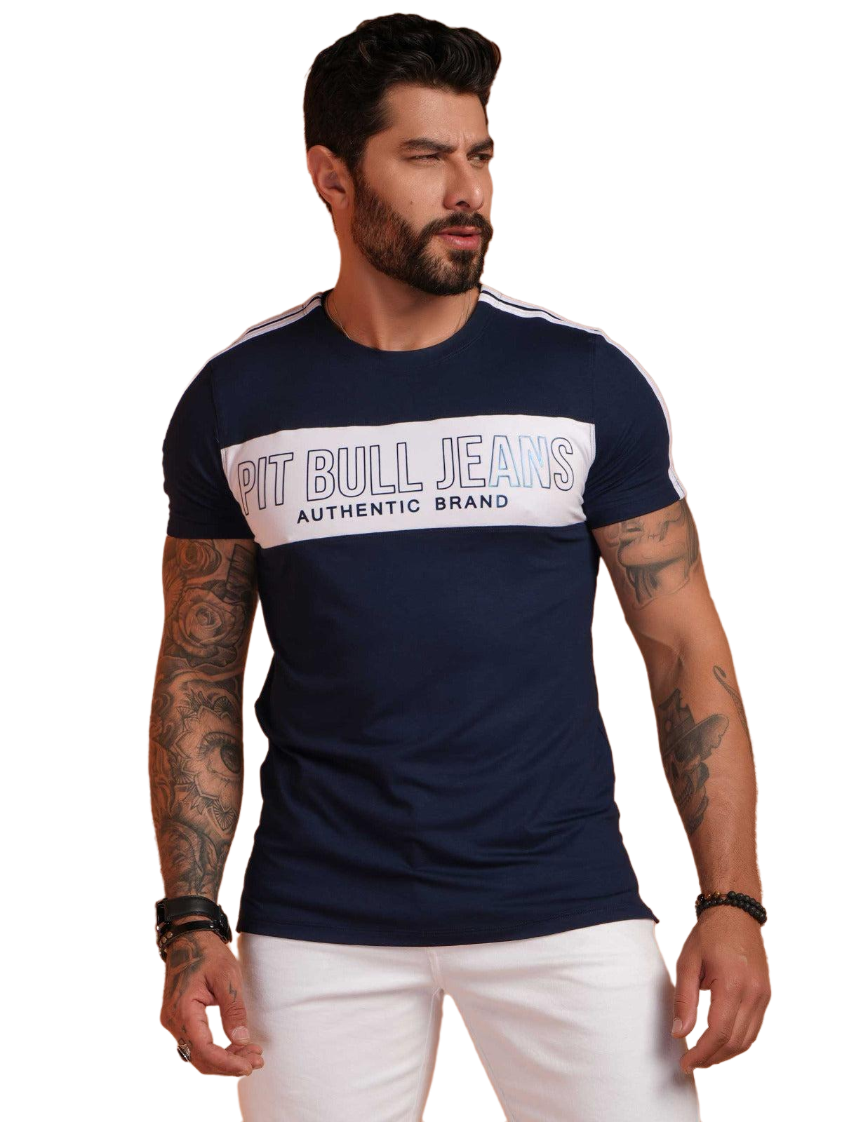 Camiseta masculina Pit Bull Jeans 80210