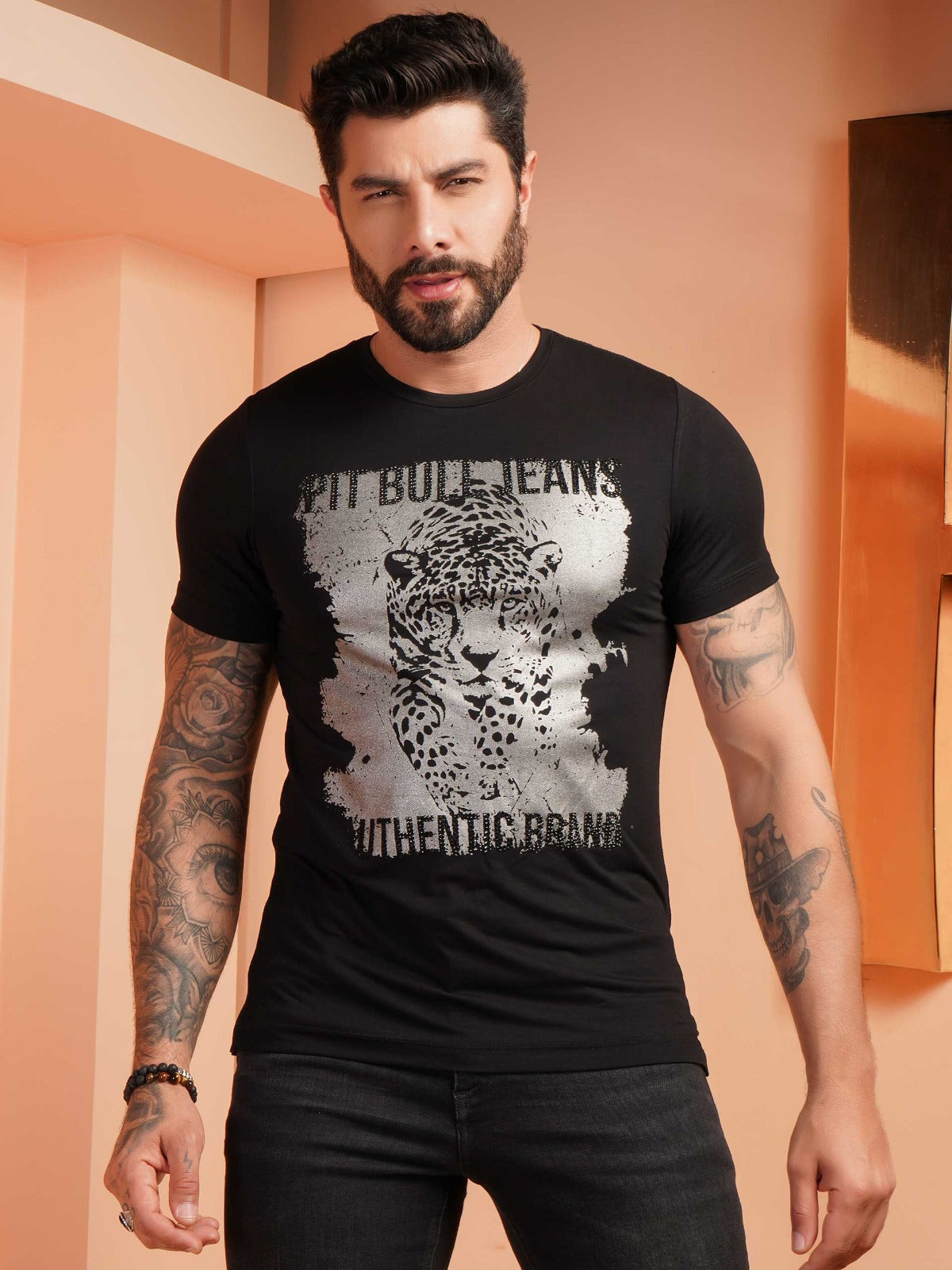 Camiseta Hombre Pitbull Jeans 79211