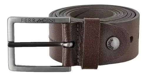 Ferracini Men's Leather Adjustable Belt FC565