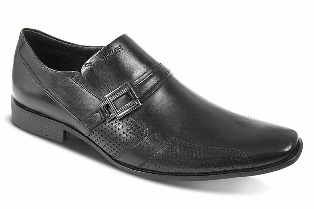 Ferracini Zapato de piel flexible para hombre 3425