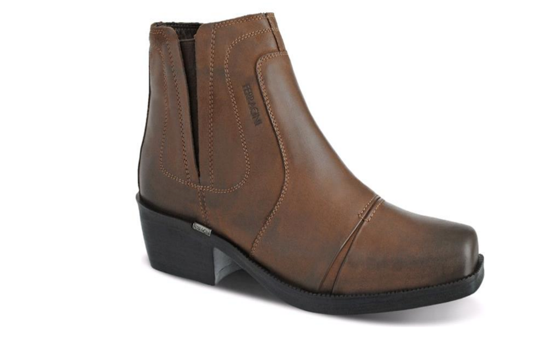 Bota masculina nova de couro country Ferracini 9024