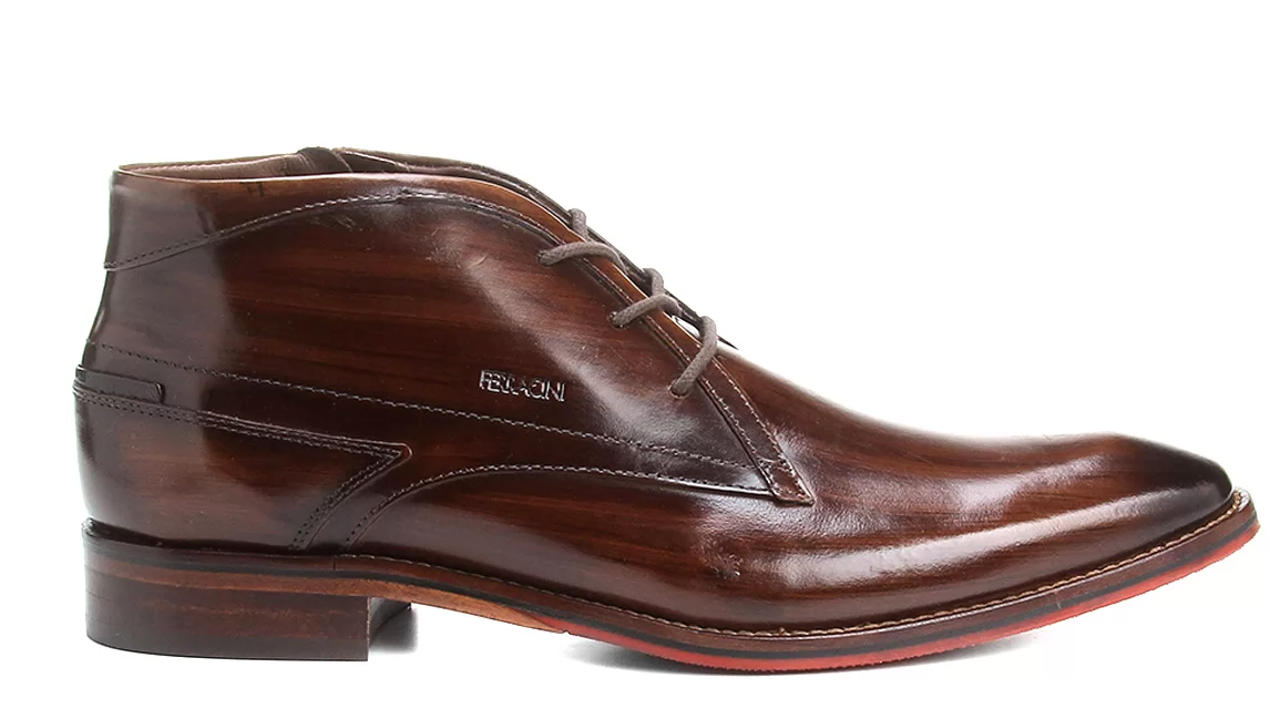 Ferracini Bota de cuero Caravaggio para hombre 5678