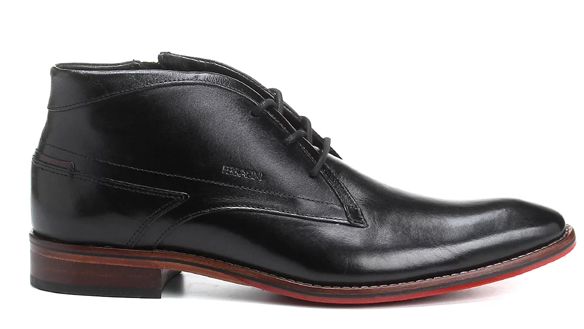 Ferracini Bota de cuero Caravaggio para hombre 5678