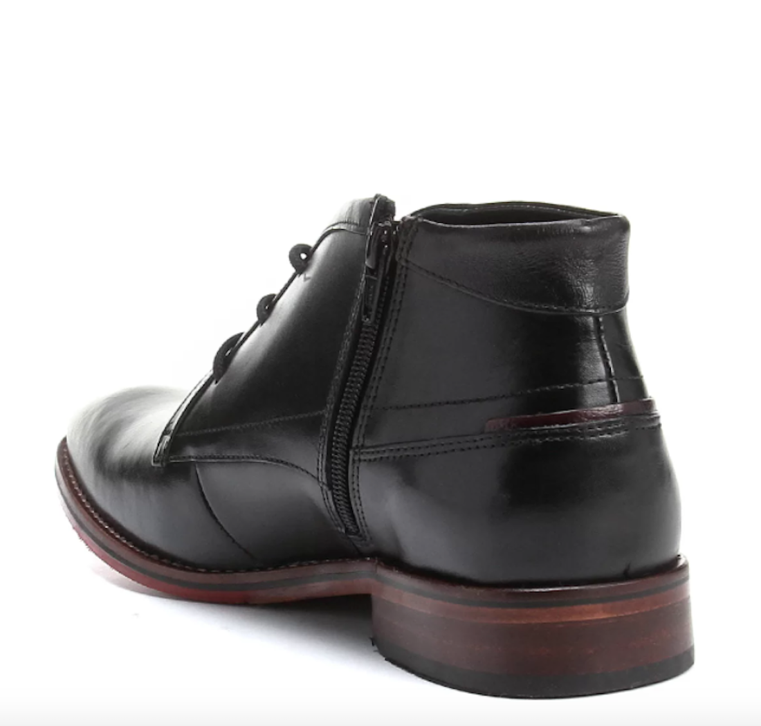 Ferracini Bota de cuero Caravaggio para hombre 5678