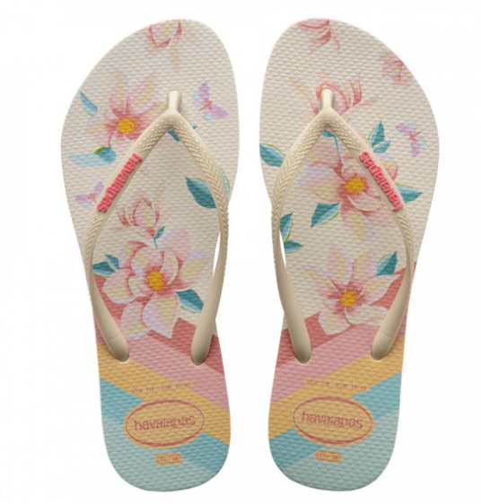 Havaianas Slim Floral Feminina