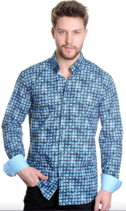 MZ Men's Long Sleeve Shirt M 1409