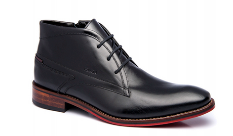 Ferracini Bota de cuero Caravaggio para hombre 5678