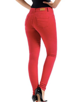 Pantalones Sawary de talle bajo para mujer 249242